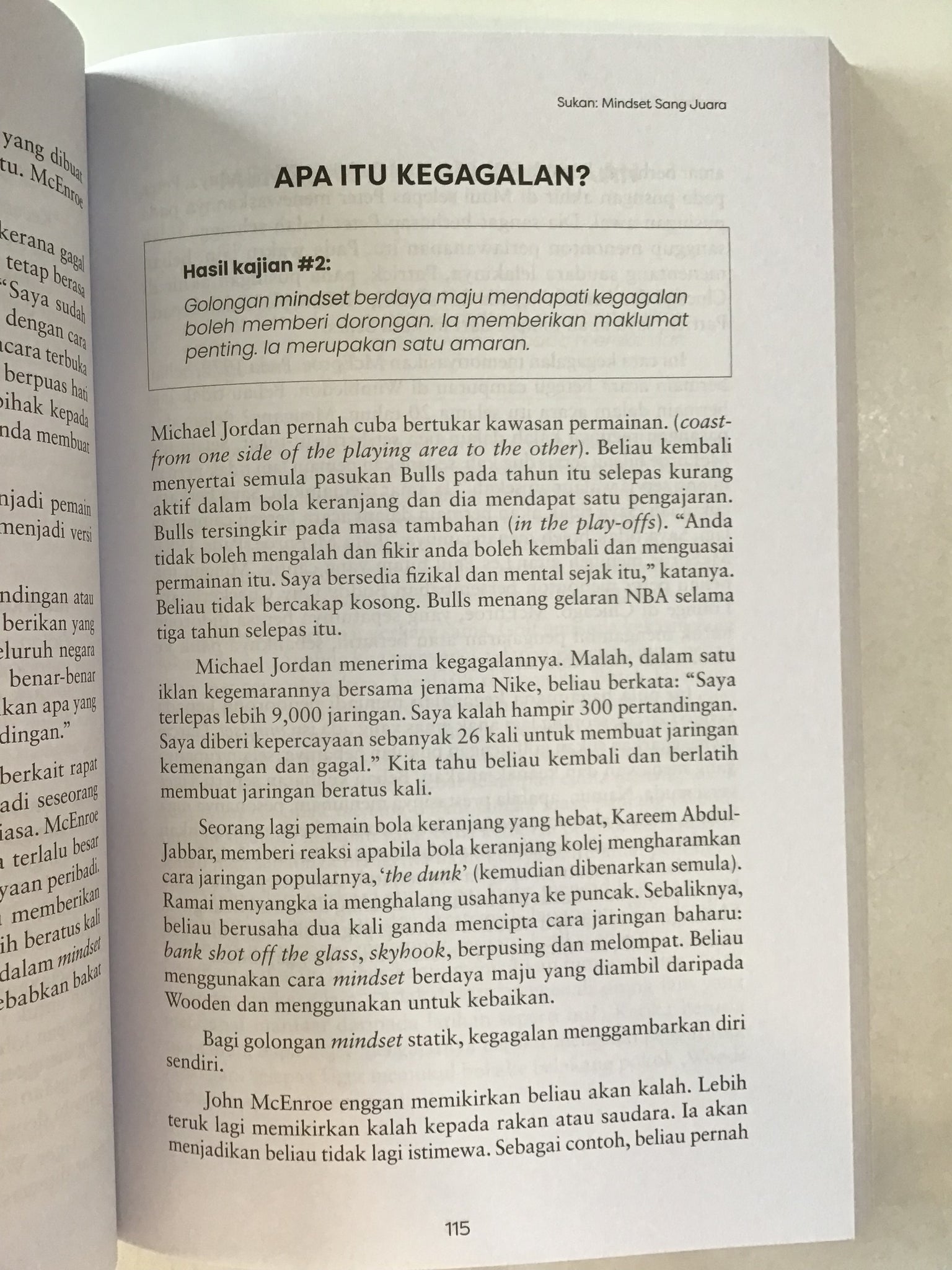 Mindset: The New Psychology of Success (Edisi BM)