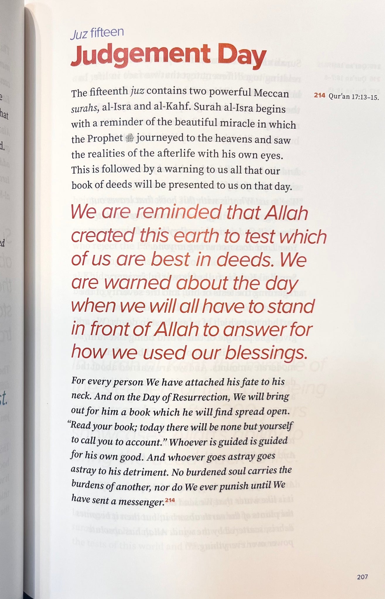 Quran 30 for 30 : Thematic Tafsir