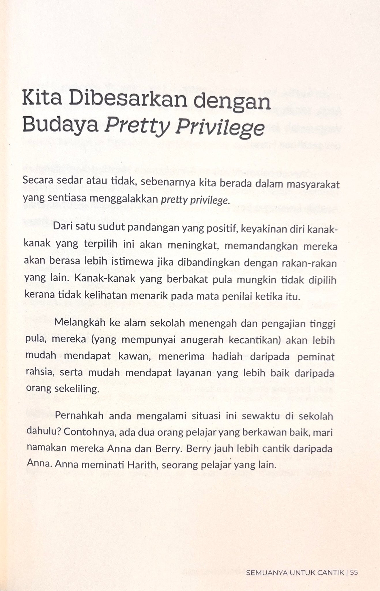 Semuanya Untuk Cantik