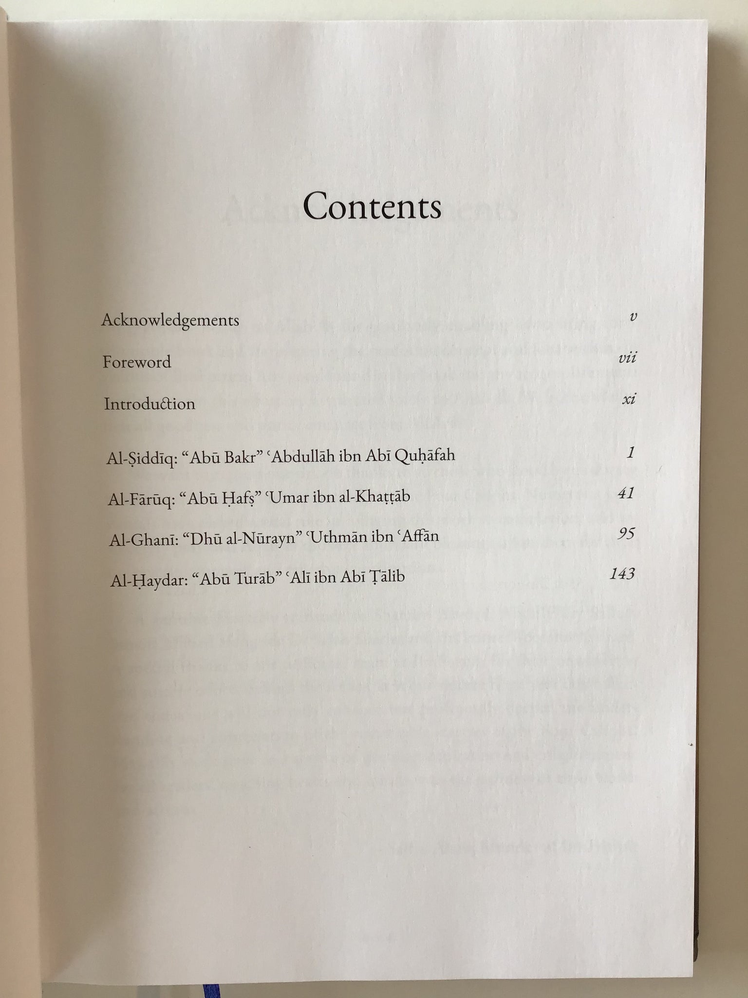 Al- Rashidun: The Way of The Rightly Guided Caliphs