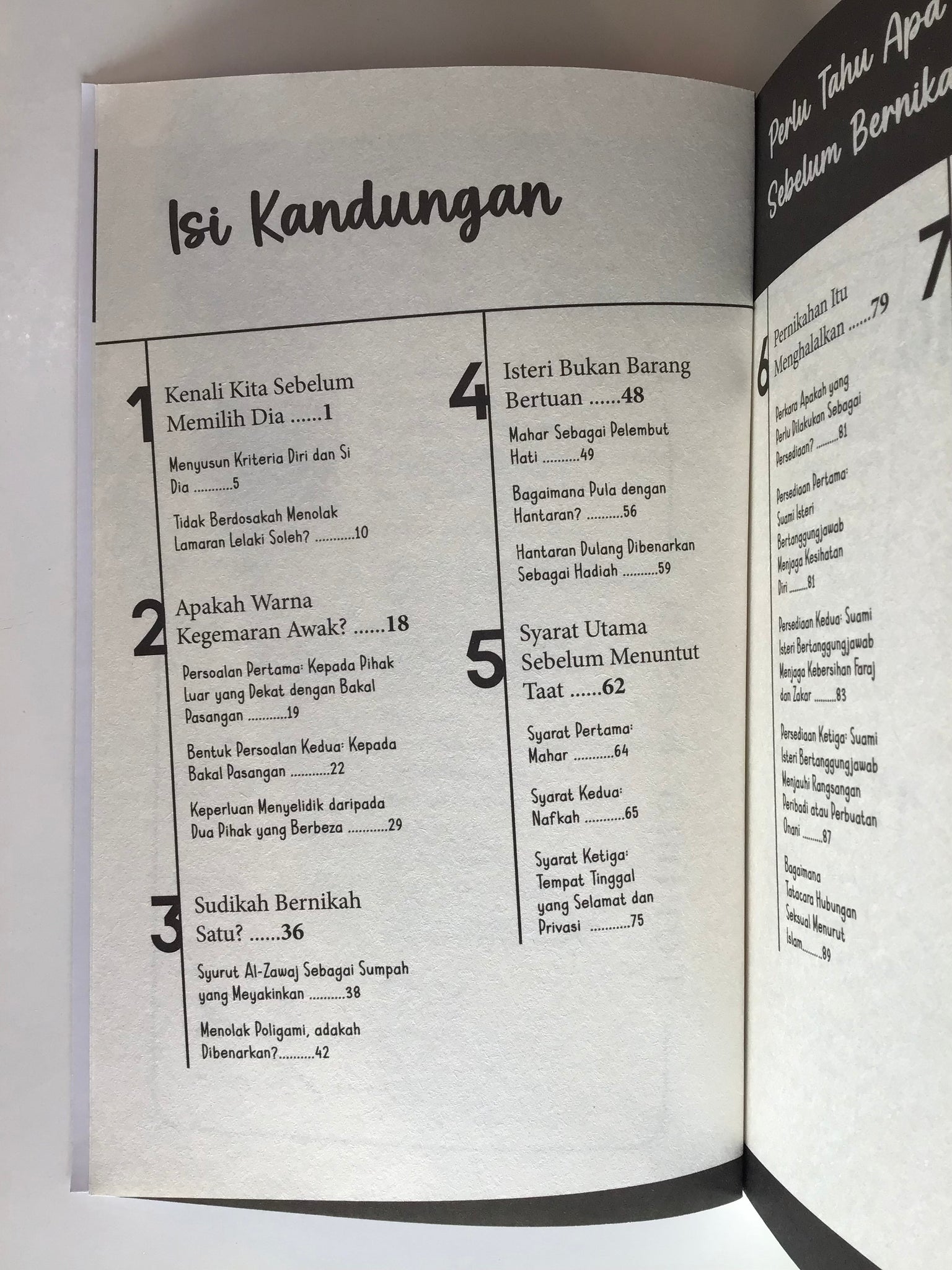 Perlu Tahu Apa Sebelum Bernikah