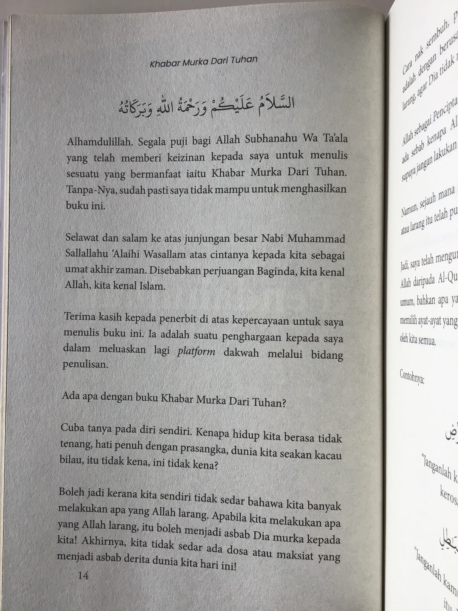 Khabar Murka Dari Tuhan
