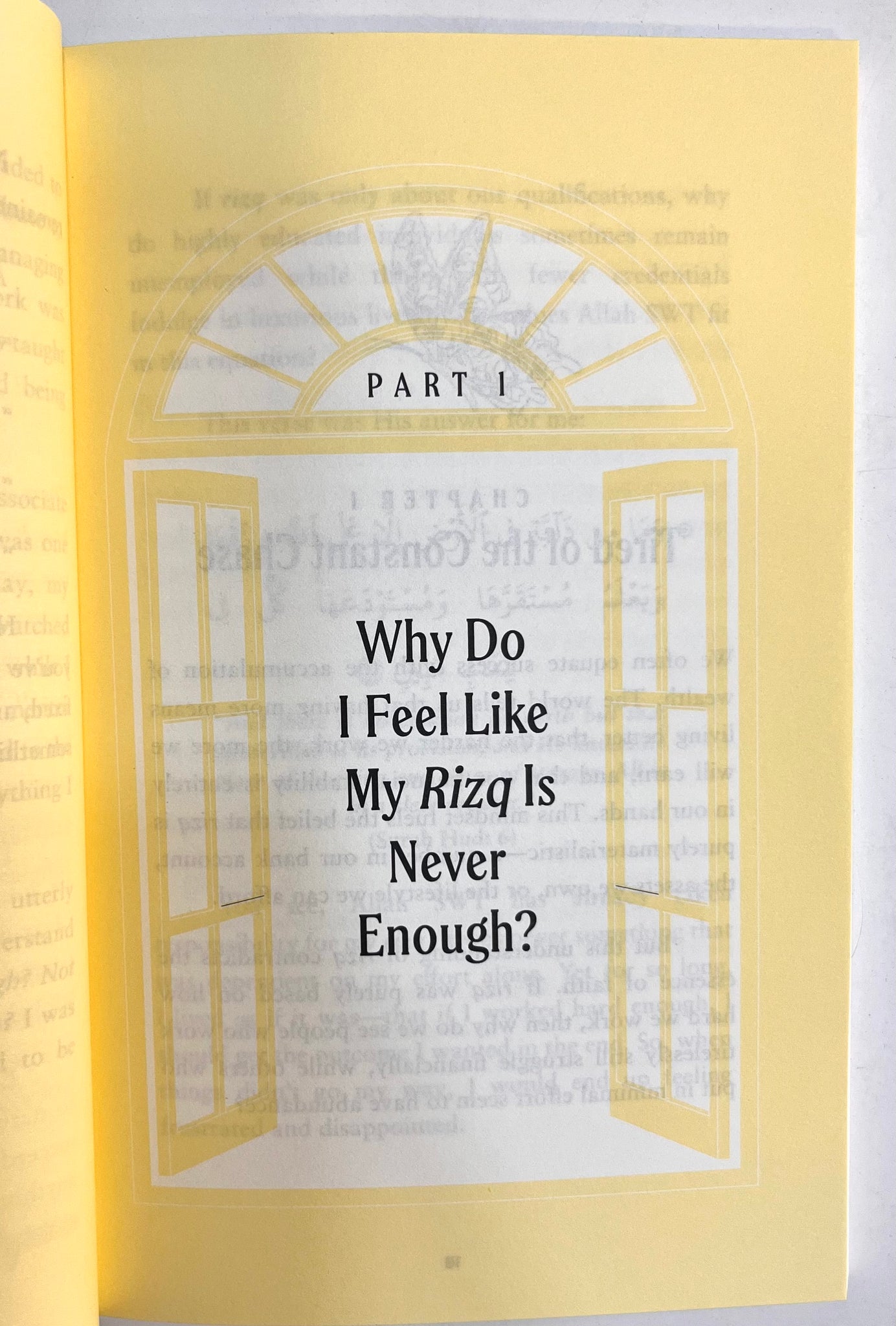 The Beauty of Promised Rizq