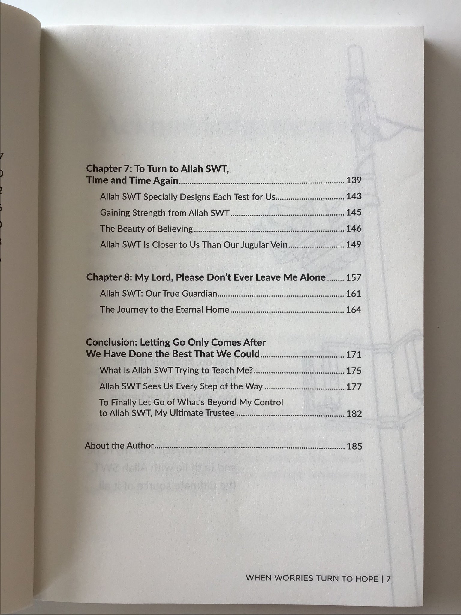 When Worries Turn to Hope