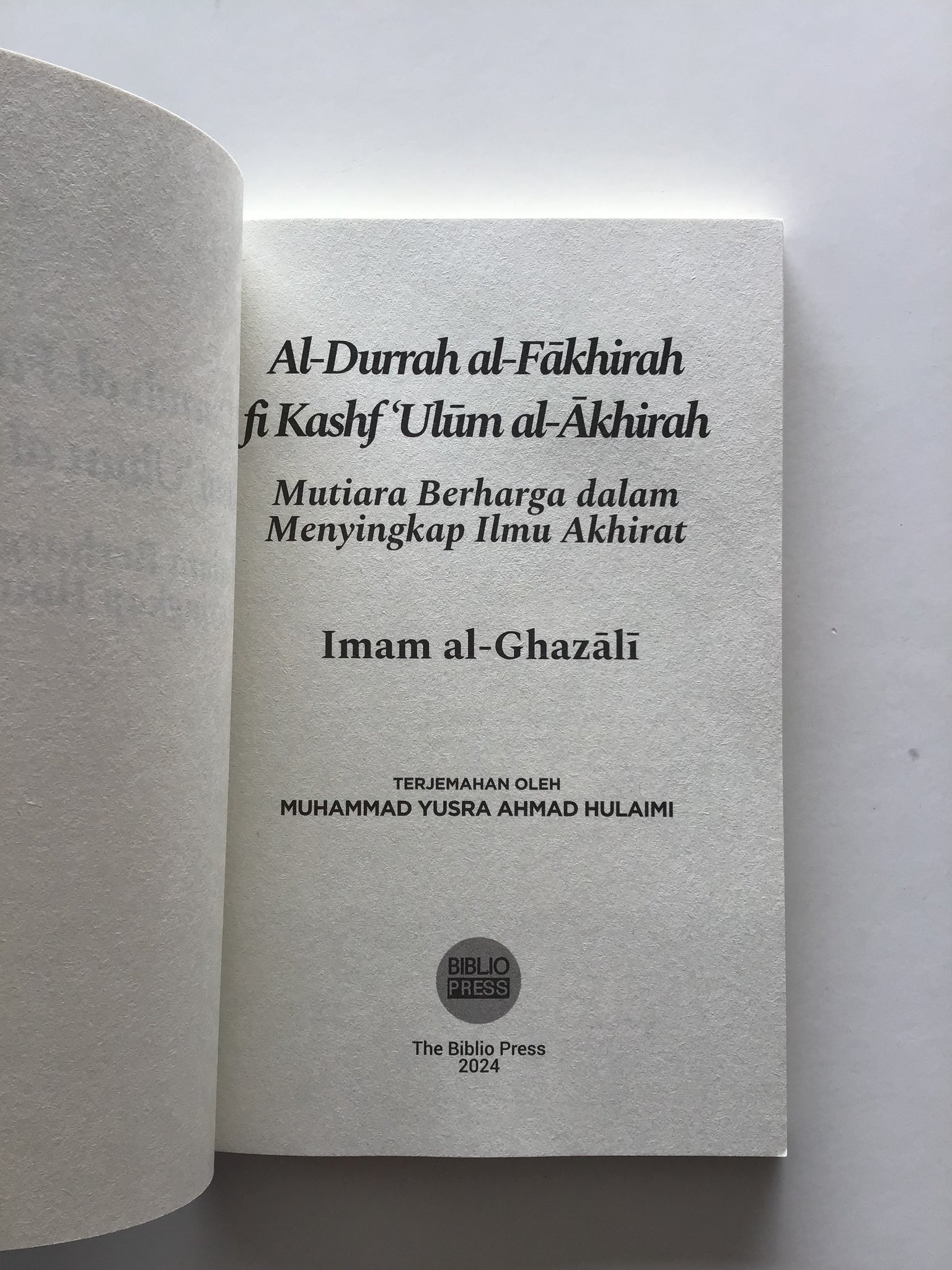 Mutiara Ilmu Akhirat