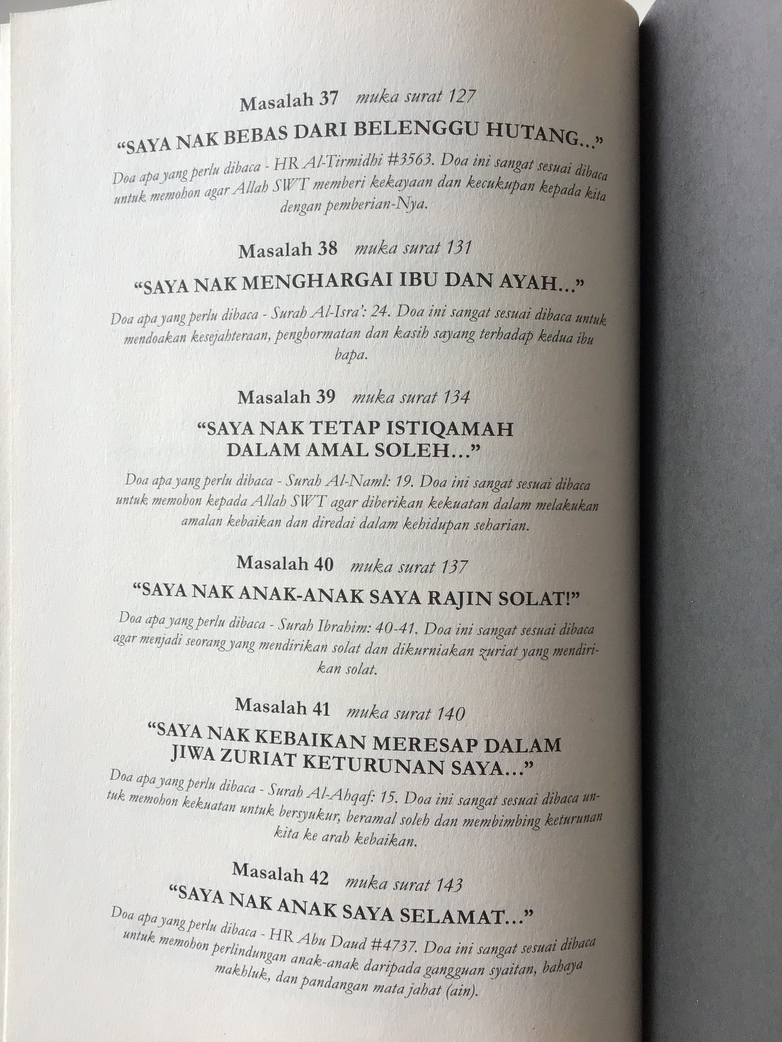 Tadabbur Terapi Doa Kejayaan Luar Biasa