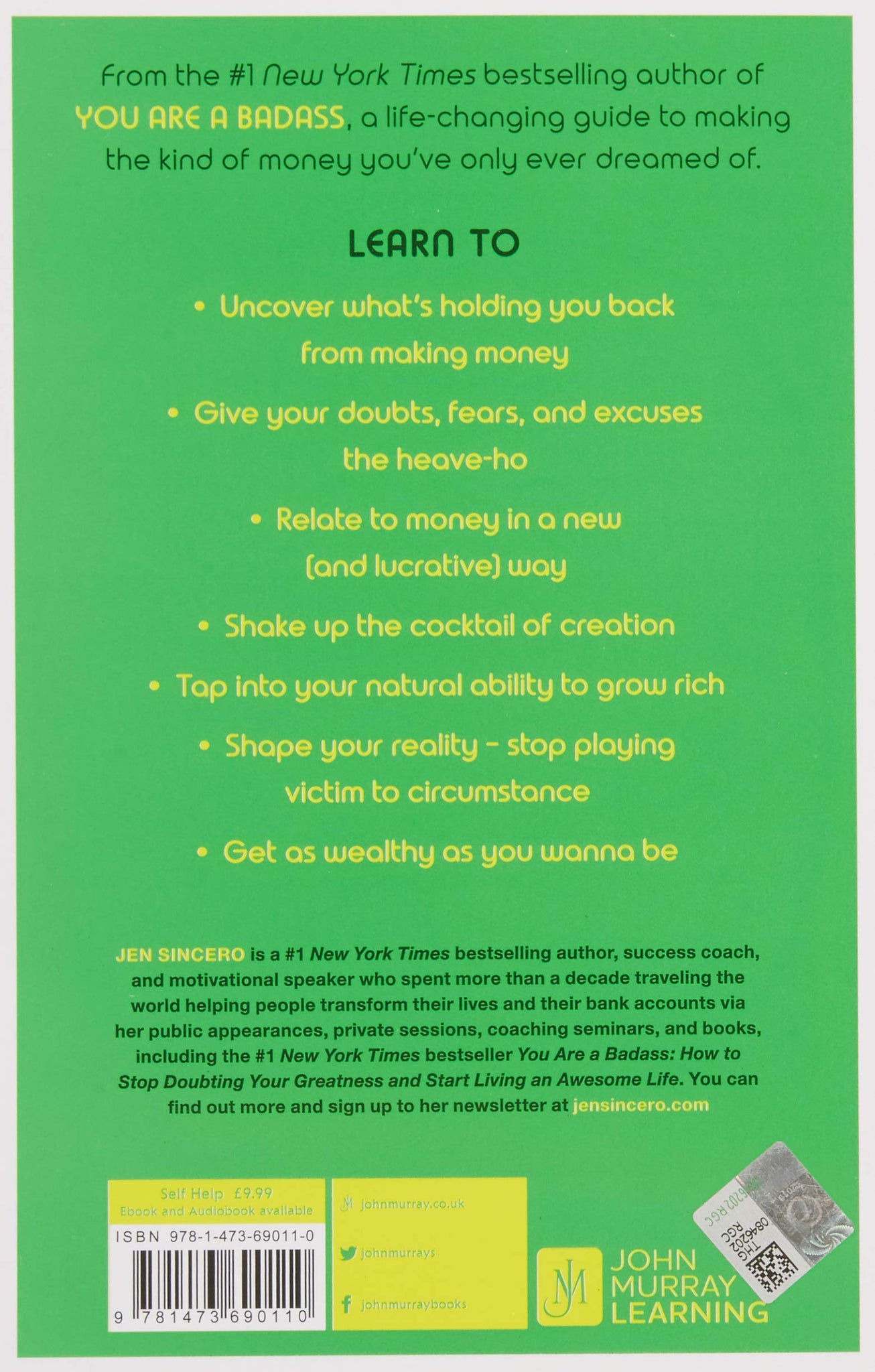 You Are A Badass At Making Money: Ma- Jen Sincero HC, DJ Making Money Mindset - Foto 5