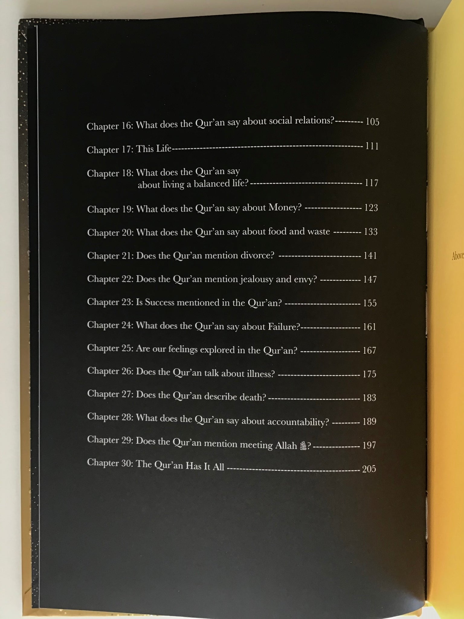 The Qur'an Has It All