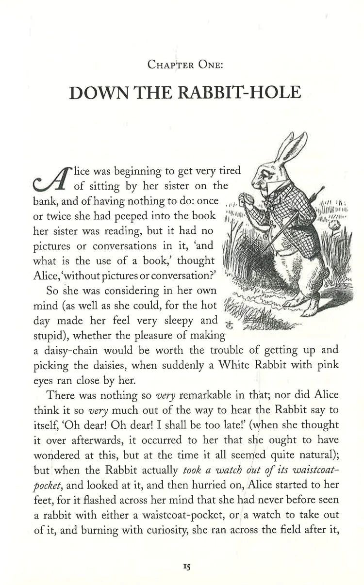 Alice's Adventures & Through Looking Glass