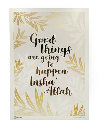 DG A3 Framed Print Art Good Things