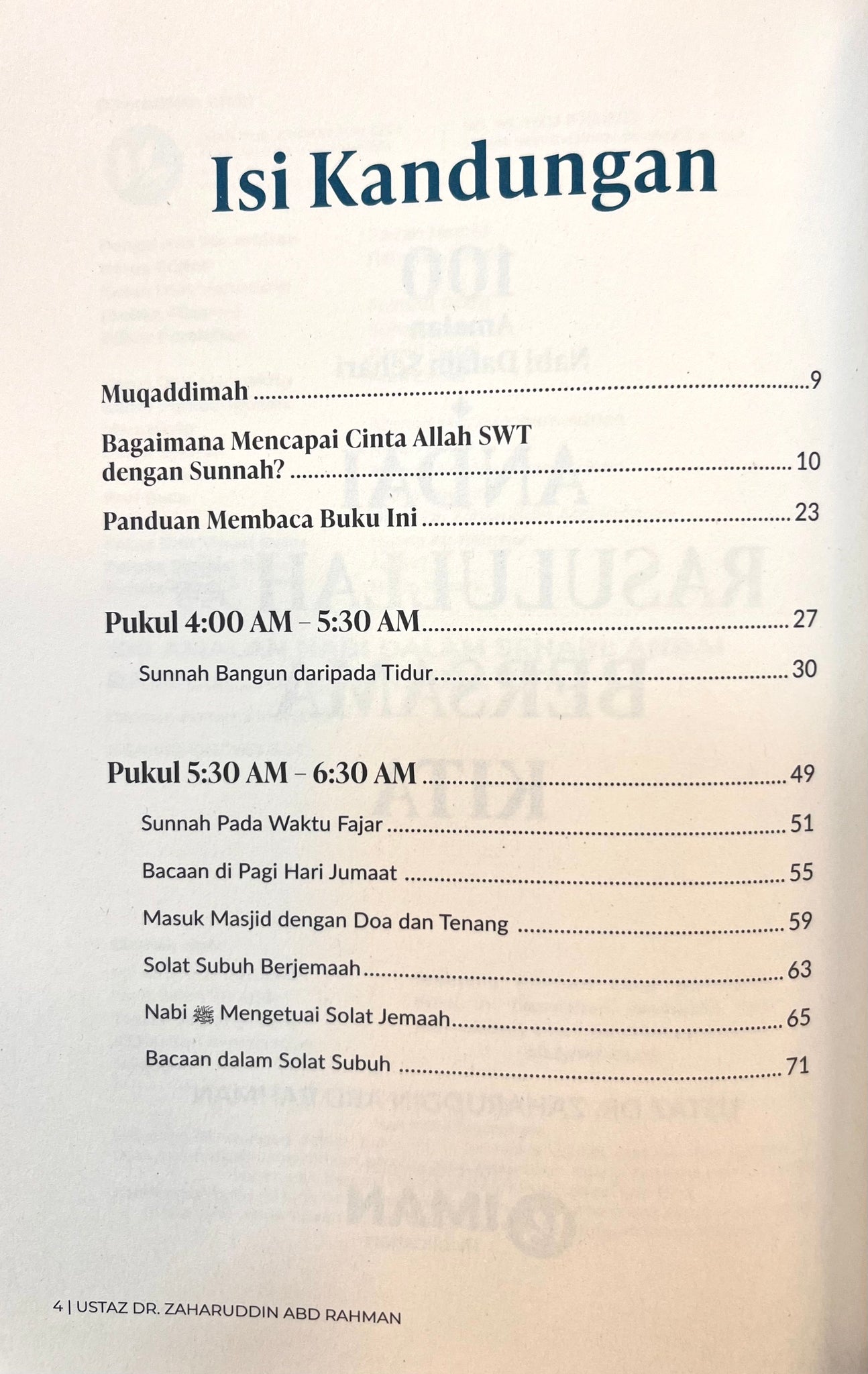 100 Amalan Nabi Dalam Sehari: Andai Rasulullah Bersama Kita