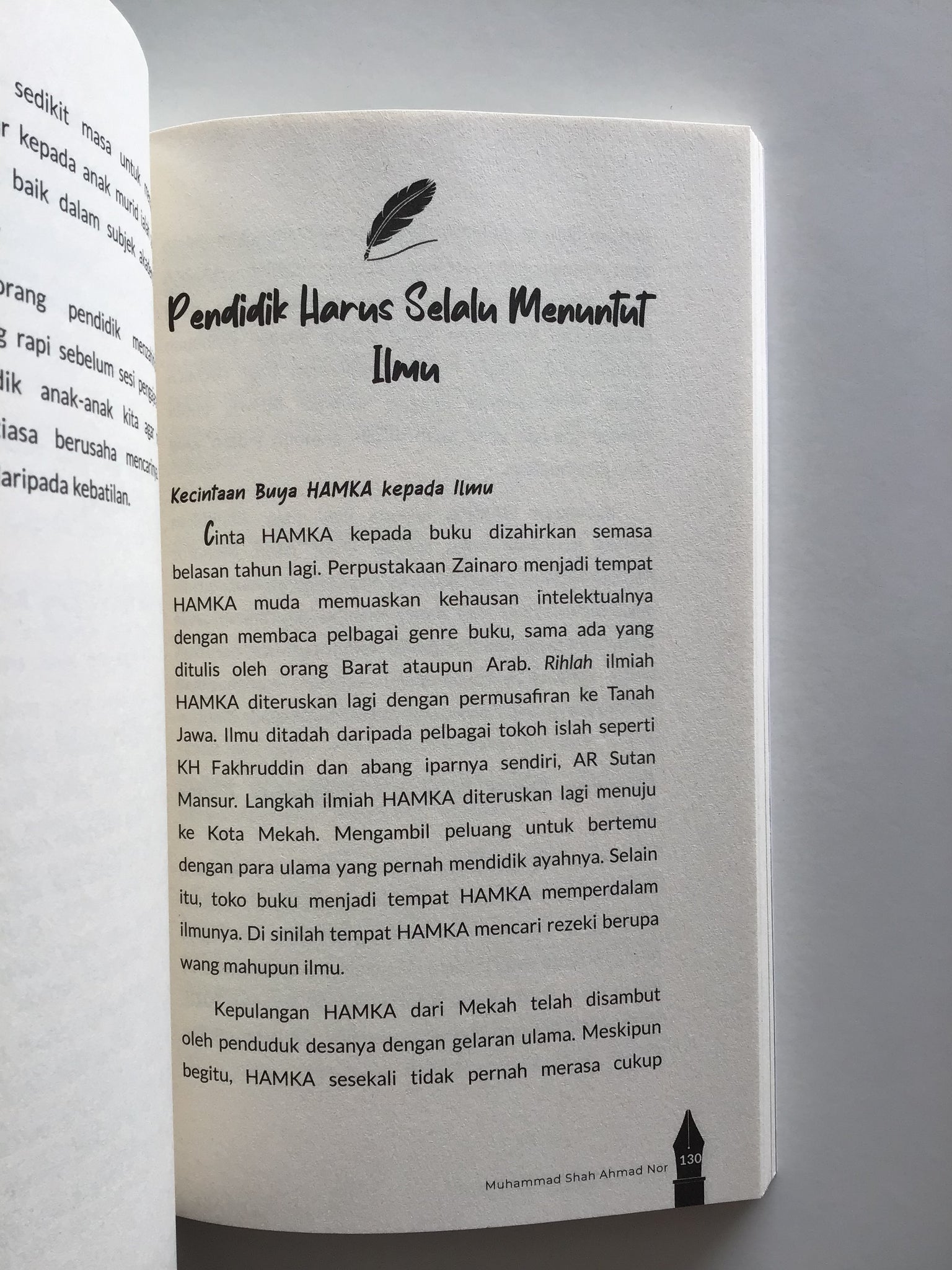 Pesan Hamka Kepada Pendidik