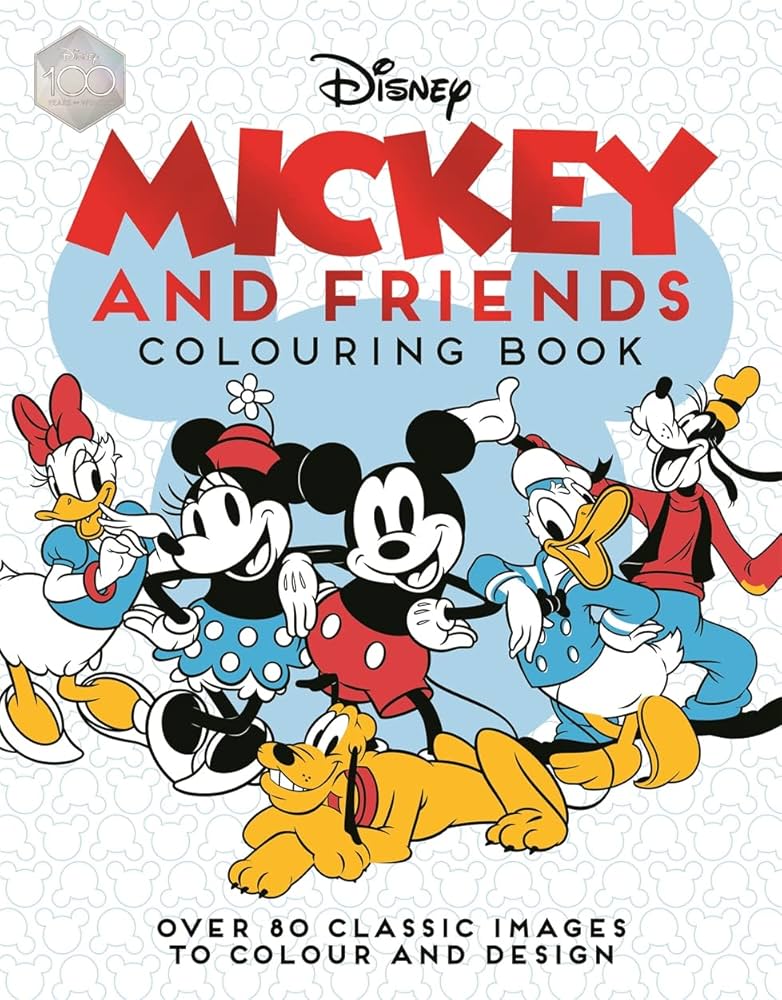 Disney Mickey And Friends Colouring Book