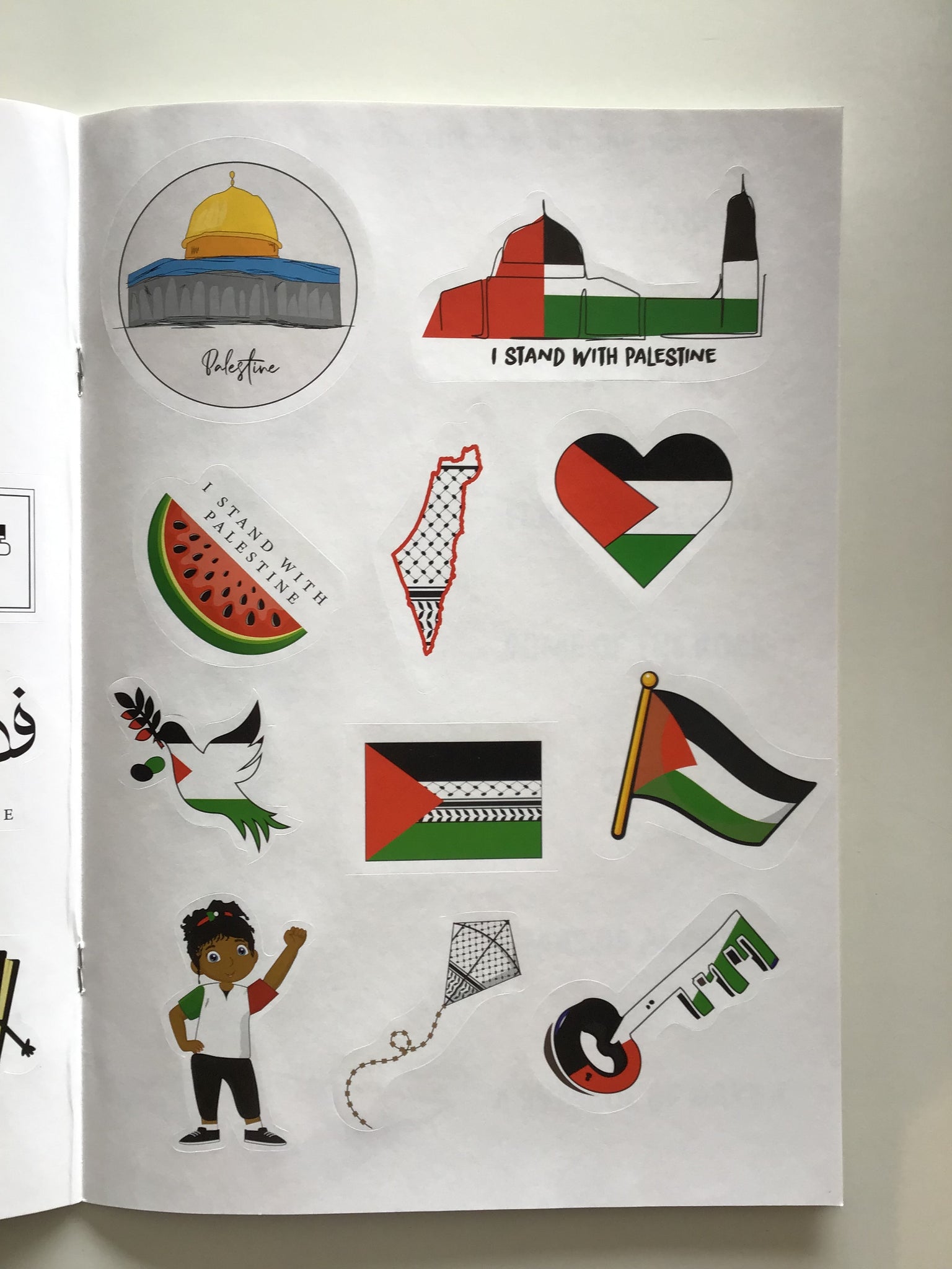 Palestine Activity Book