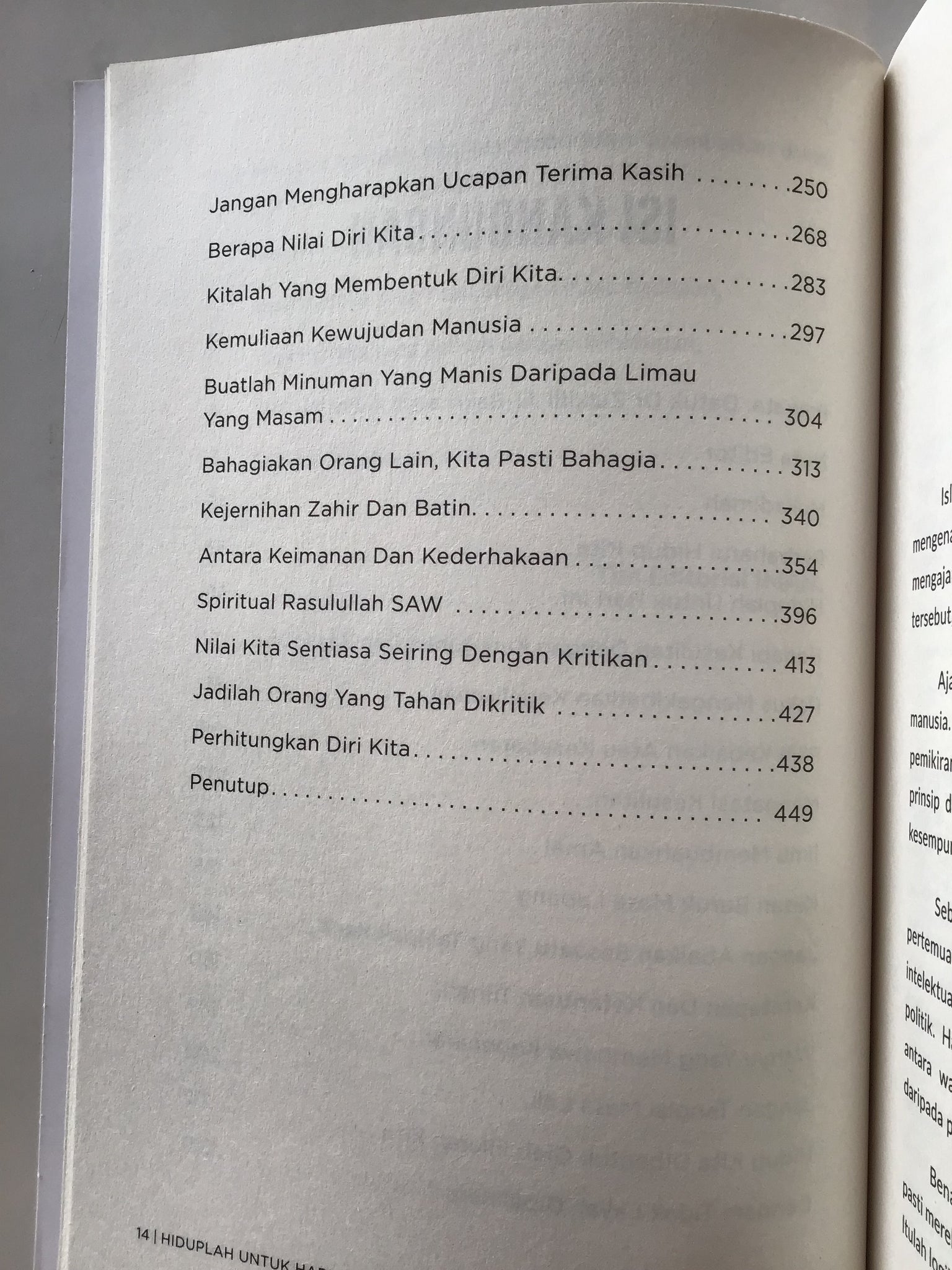 Hiduplah Untuk Hari Ini