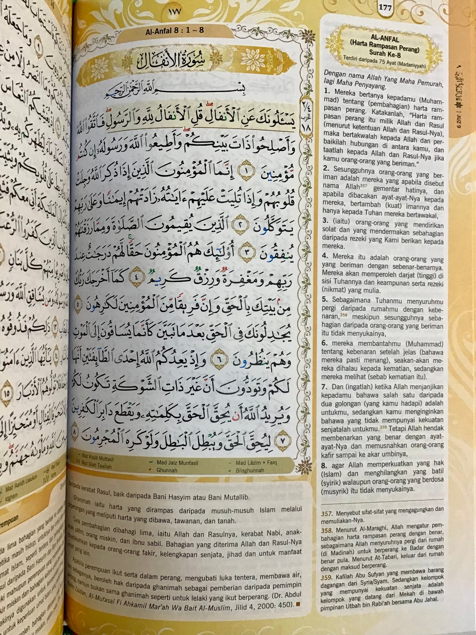 Al-Quran Al-Karim:  Versi Muslimah dengan 319 Tafsir Tematik