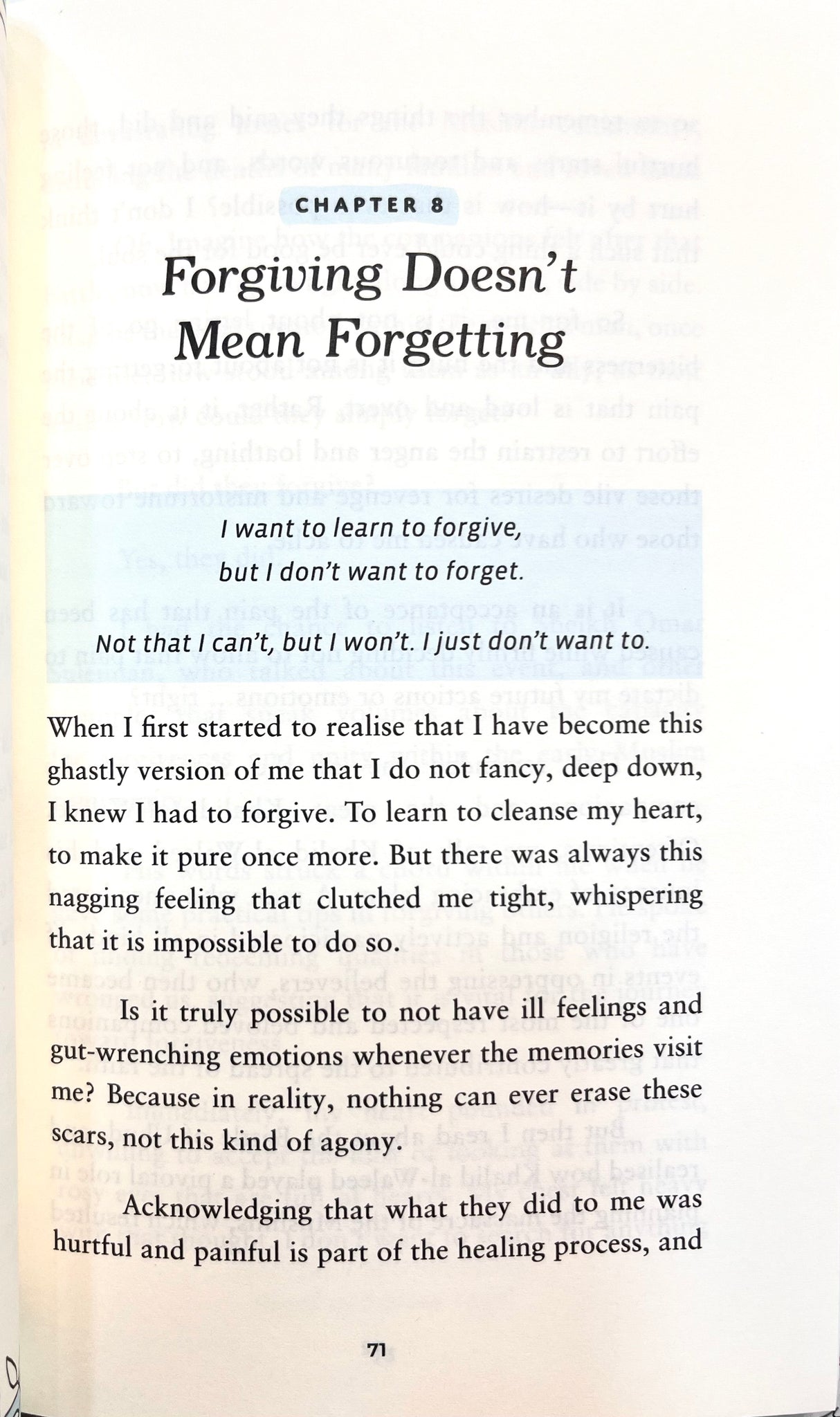 For the Heart That’s Still Hurting