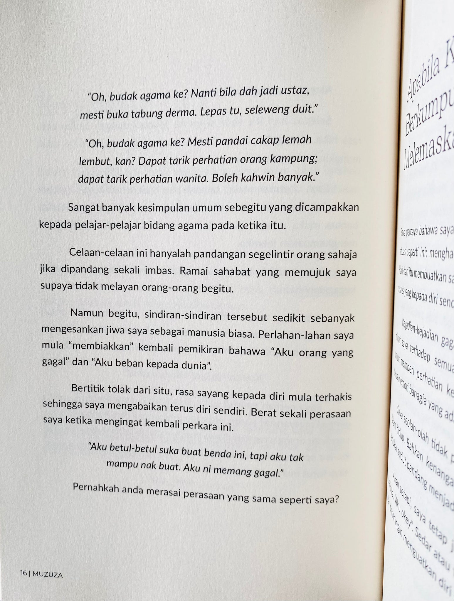 Rahmah: Bagaimana Menerima Ketidaksempurnaan Diri Dengan Merasai Keluasan Kasih Sayang Tuhan