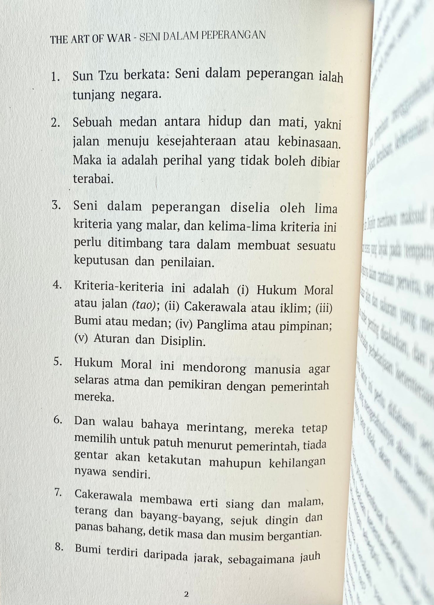 Seni Dalam Peperangan Sun Tzu