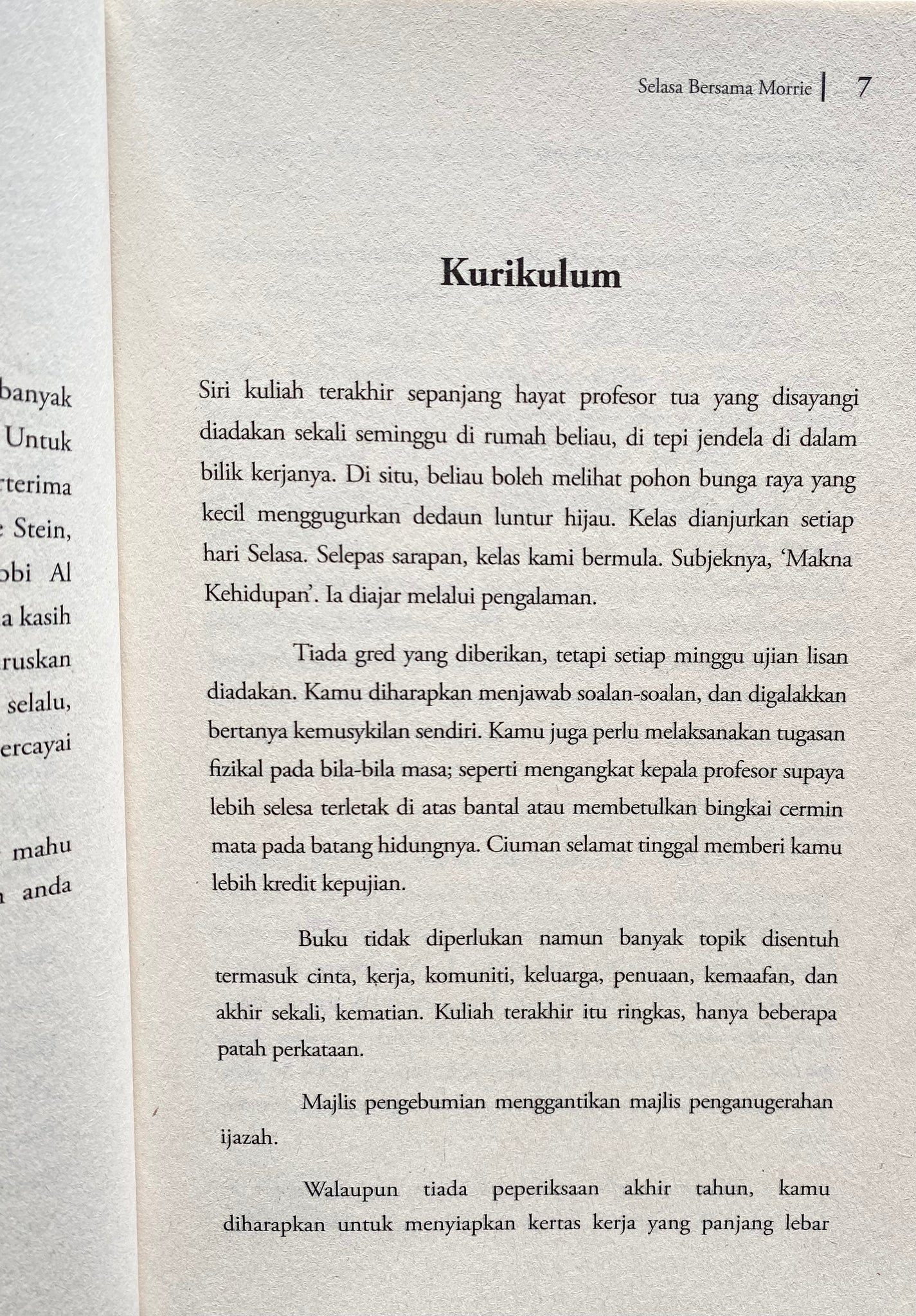 Selasa Bersama Morrie