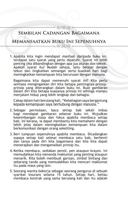 How To Win Friends & Influence People (Edisi BM)