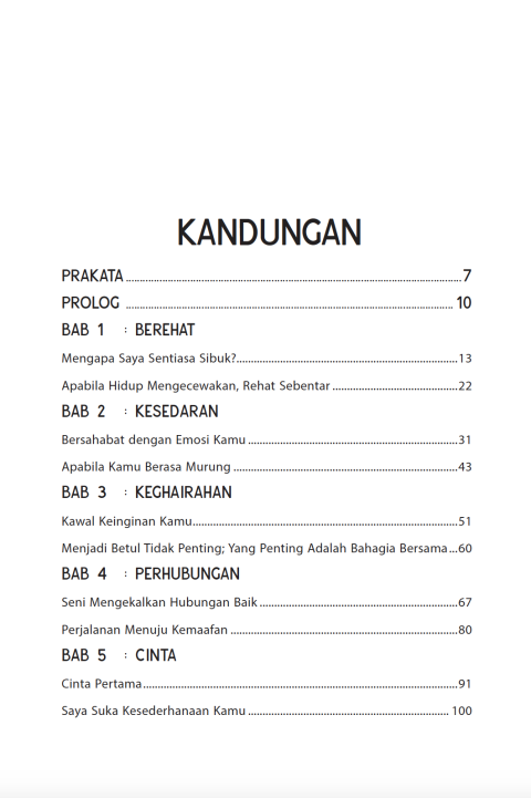 The Things You Can See Only When You Slow Down (Edisi BM)