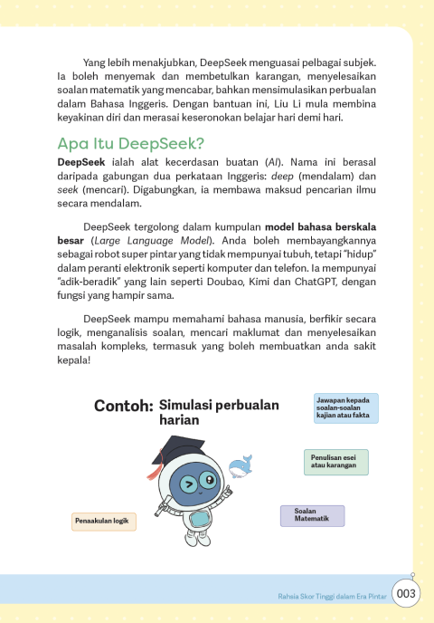 Capai Straight A Guna AI