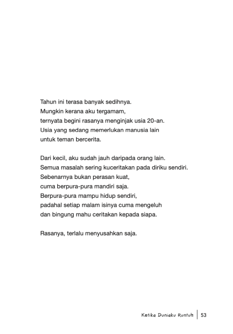 Dari Aku Yang Hampir Menyerah
