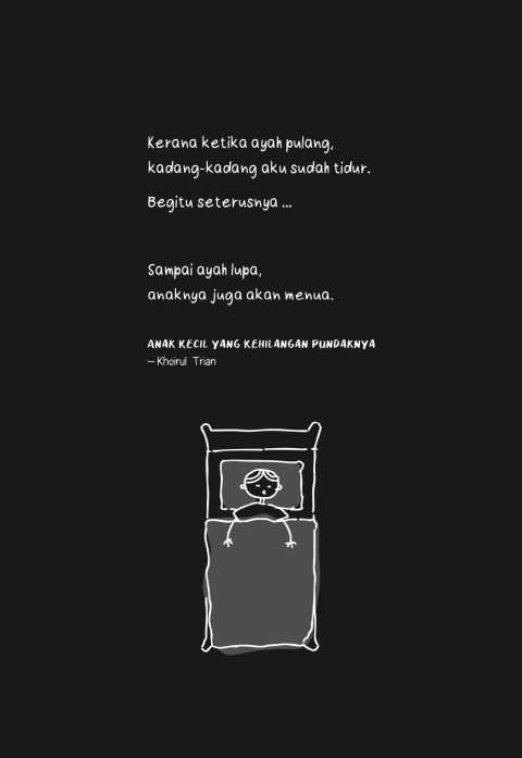 Anak Kecil Yang Kehilangan Pundaknya