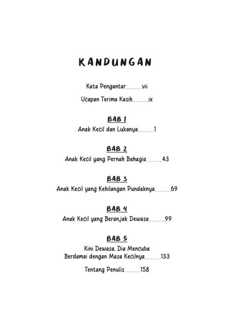 Anak Kecil Yang Kehilangan Pundaknya