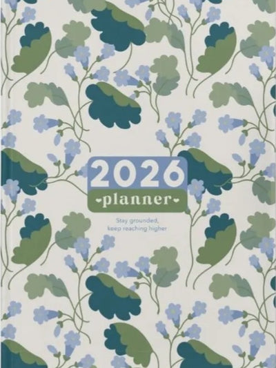 Planner 2026 : Botanic Blue