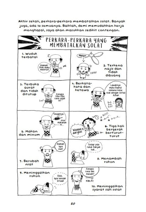 Misi Solat 5 Waktu : Diari Solat Imran