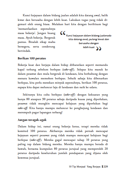 The Psychology Of Selling (Edisi BM)