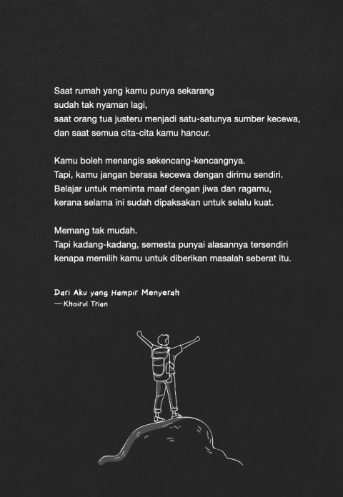 Dari Aku Yang Hampir Menyerah