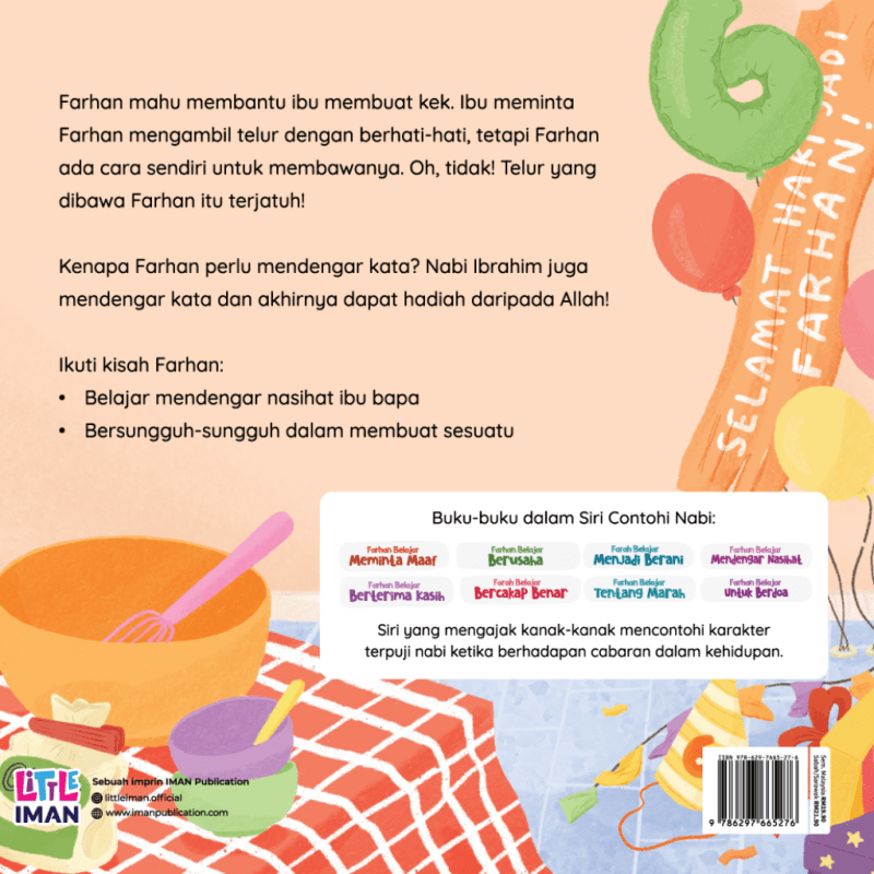 Farhan Belajar Mendengar Nasihat