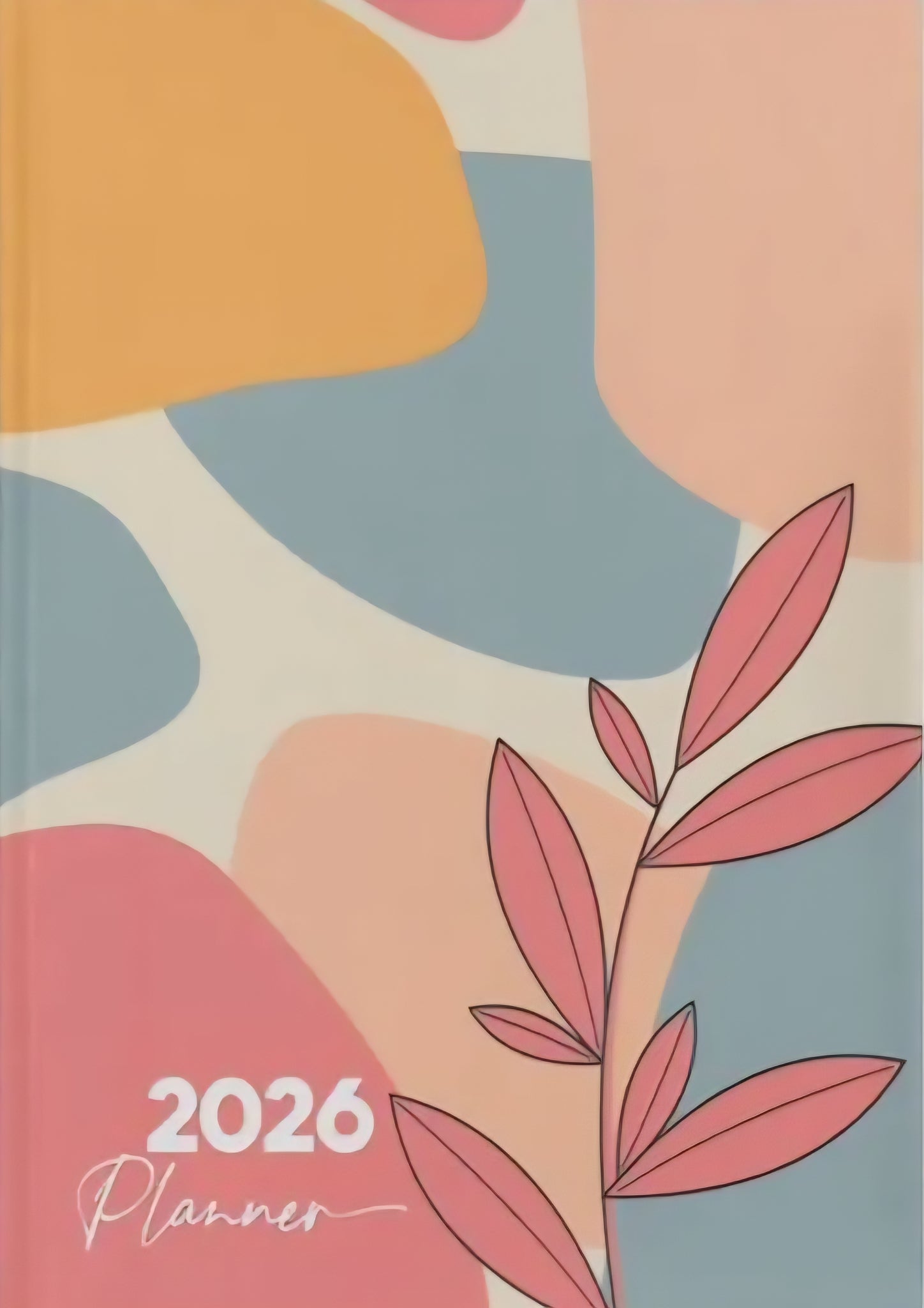 Planner 2026 : Pastel Leaf
