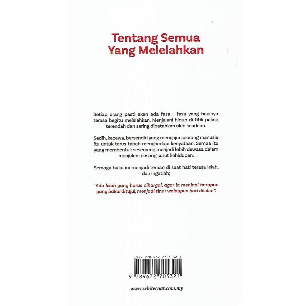 Tentang Semua Yang Melelahkan
