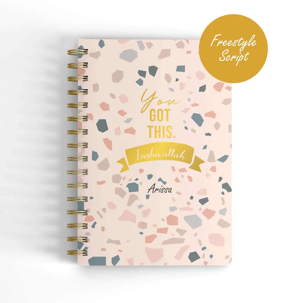 DG Wire-O A5 Notebook You Got This