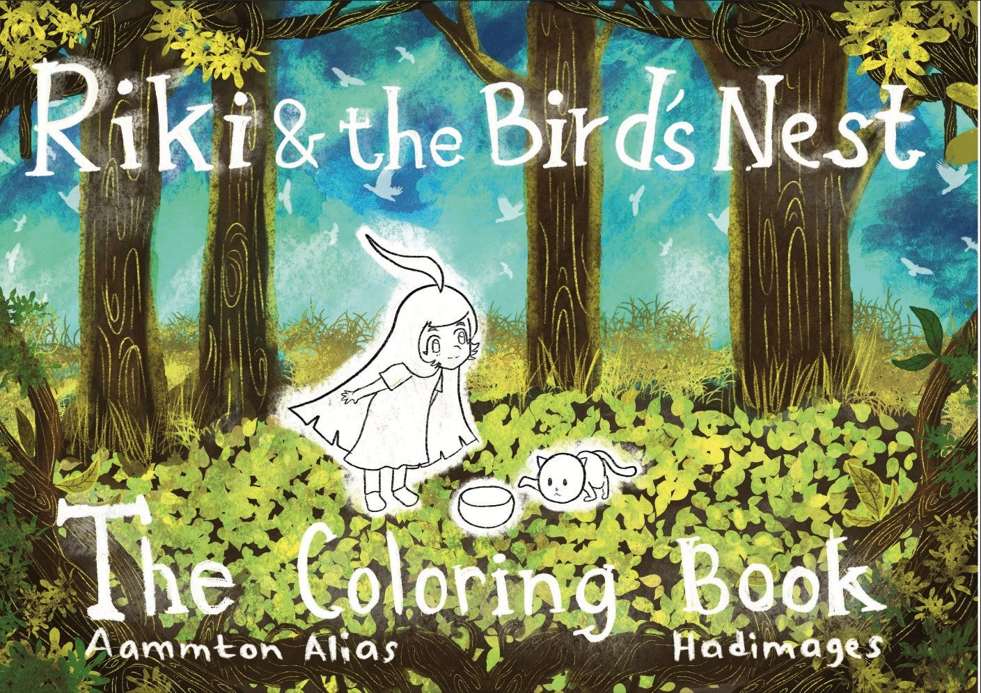 Riki & The Bird Nest Colouring Book