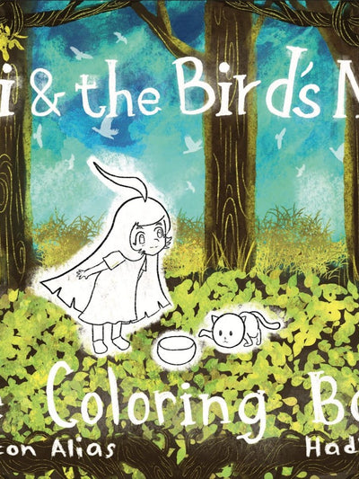 Riki & The Bird Nest Colouring Book