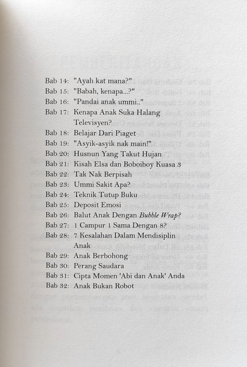 Psikologi Si Kecil