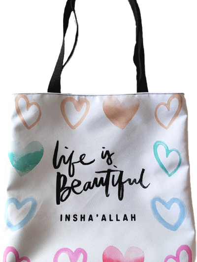 DG Totebag Life is Beautiful Insha'Allah