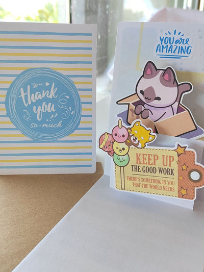 Thank You Pop Up Card