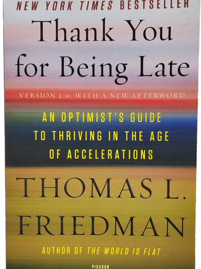 Thank You For Being Late