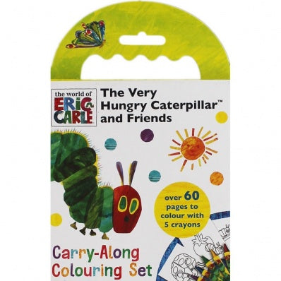 The Very Hungry Caterpillar and Friends Carry-Along Colouring Sets