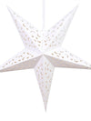 Five Pointed Star Lantern 60cm - with Light