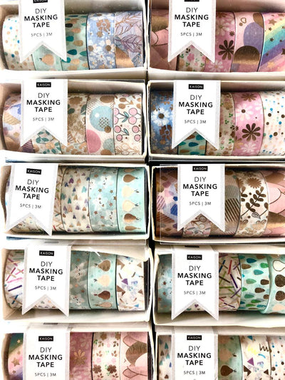 DIY Masking Tape 3m (5pcs)