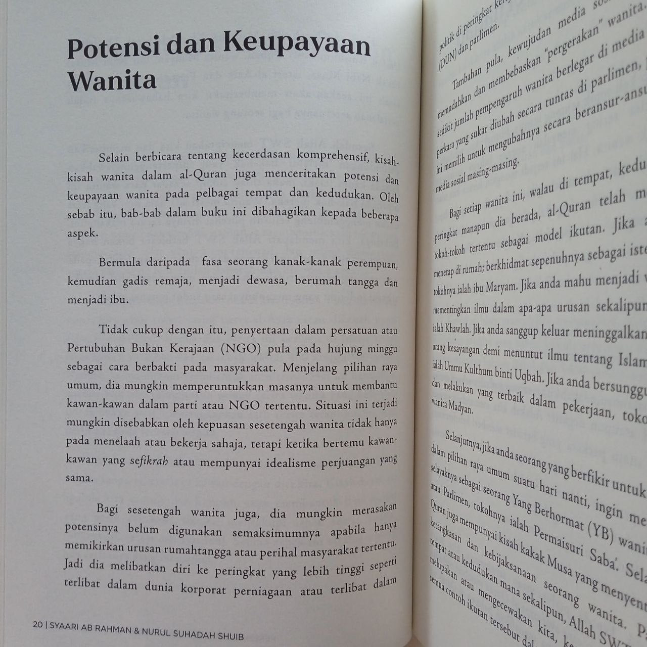 Perempuan-perempuan Berbudi Dalam Al-Quran