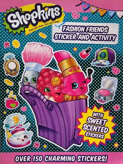 Shopkins Fashion Friends Sticker and Activity