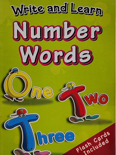 Write and Learn Number Words